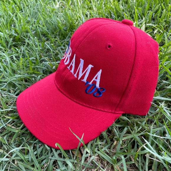 Vintage 2008 Barack Obama Presidential Campaign Promotional Hat Biden Democrats - Picture 3 of 7